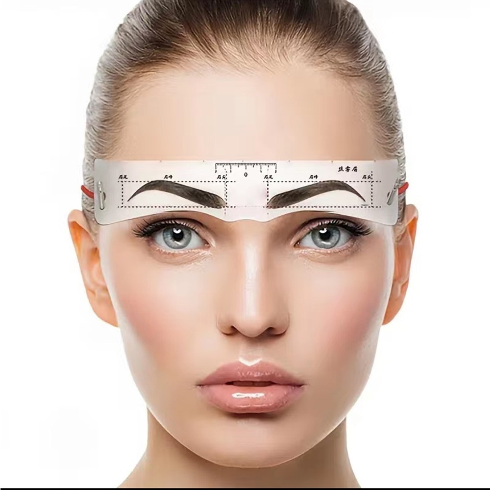 New 6 Shapes Perfect Eyebrows, Reusable Shape Stickers AC2